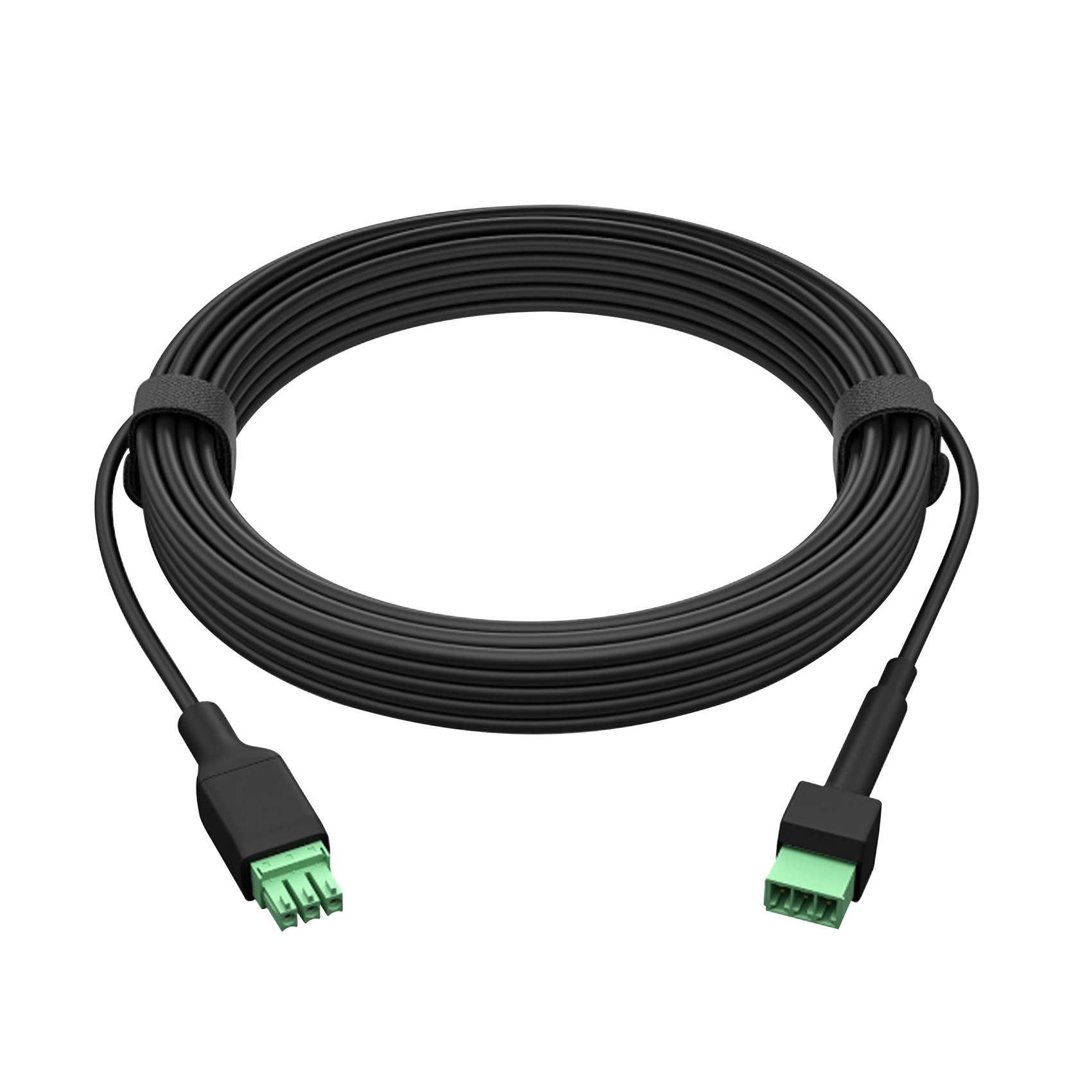 HP (POLY정품 공식판매처) Poly Studio A2 Black Cable Extender for Table Mic Male to Female Phoenix Connector 8M(26ft) [B42BDAA]